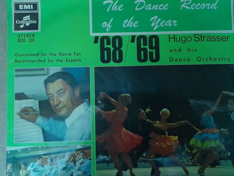 Vinyl: Hugo Strasser and his Orchestra - The Dance record of the year `68/`69