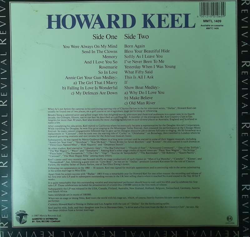 Vinyl: Howard Keel - Revival