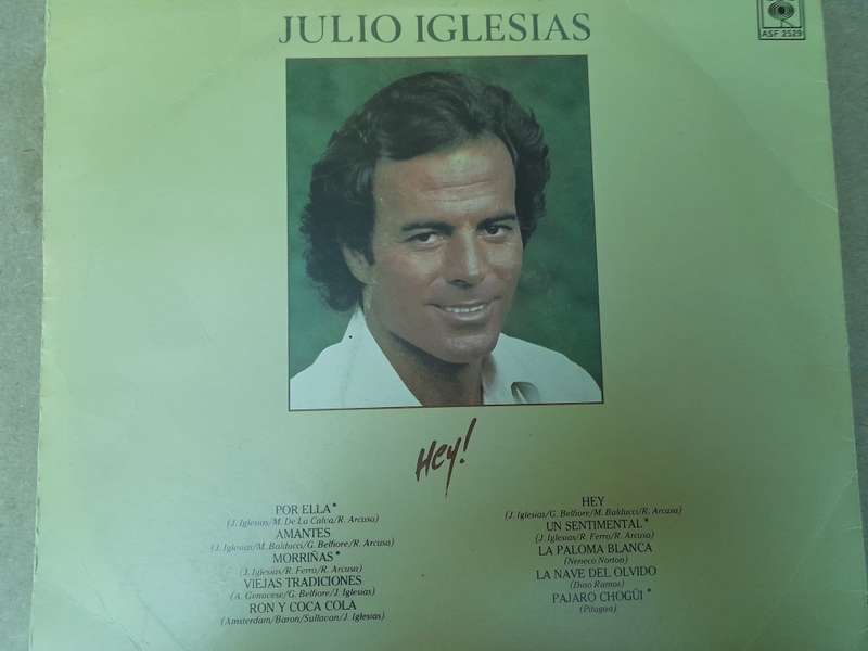 Vinyl: Julio Iglesias - Hey!