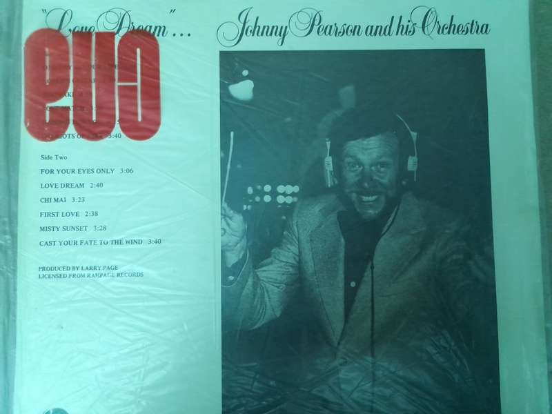Vinyl: Love Dream - Johnny Pearson and his Orchestra