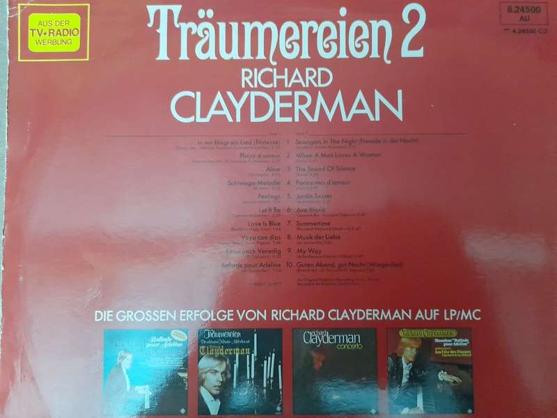 Vinyl: Richard Clayderman - Traumereien 2