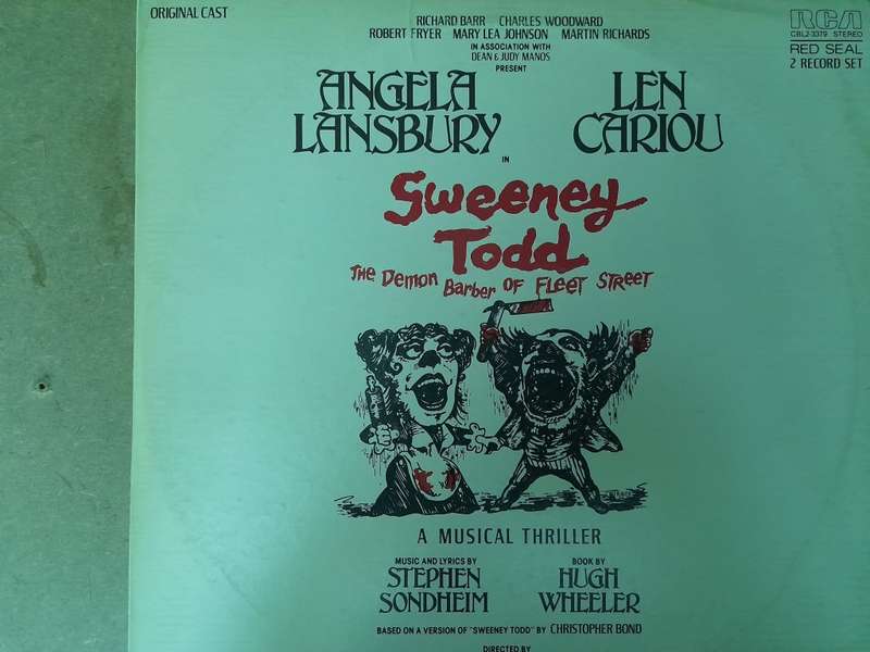 Vinyl: Sweeney Todd - The Demon Barber of Fleet Street (2 Record Set)