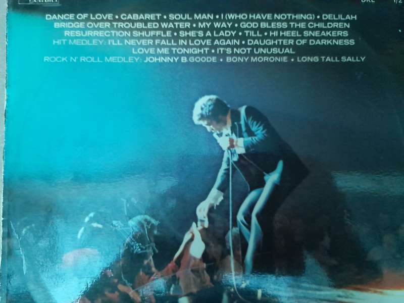 Vinyl: Tome Jones - Live at Ceasars Palace