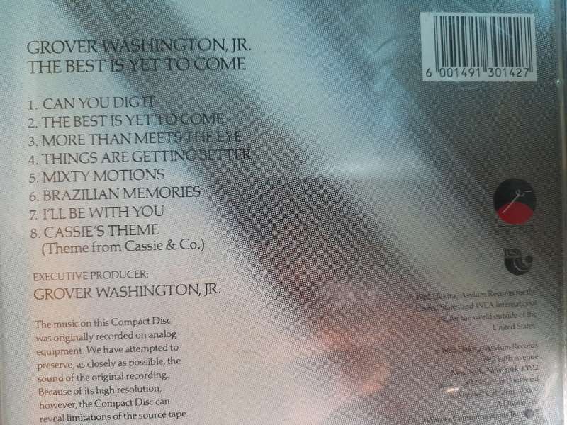 Grover Washington - The Best is yet to come