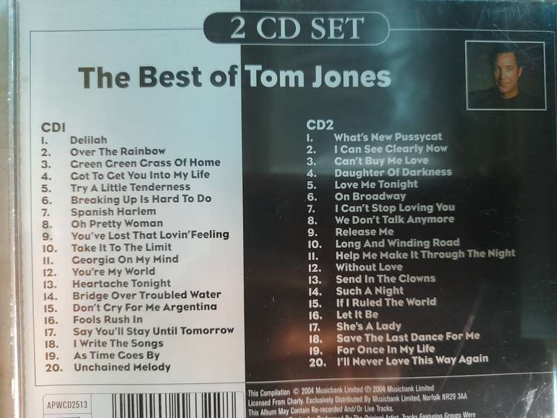 Tom Jones - The Best of (Double CD)