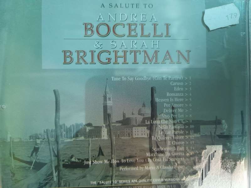 Andrea Bocelli & Sarah Brightman - A Salute to