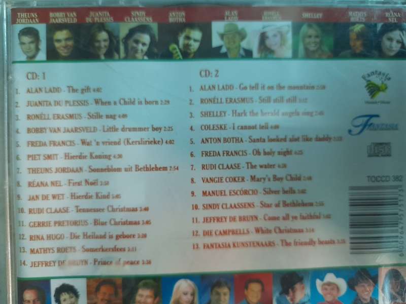 Country Kersfees - Verskeie Kunstenaars (Dubbel CD)