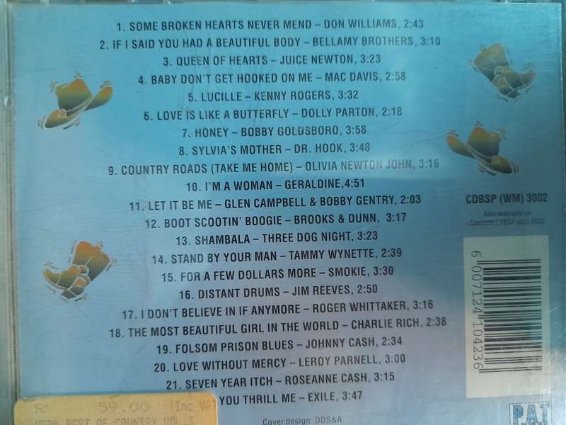 Country - The Very Best of - Volume 3