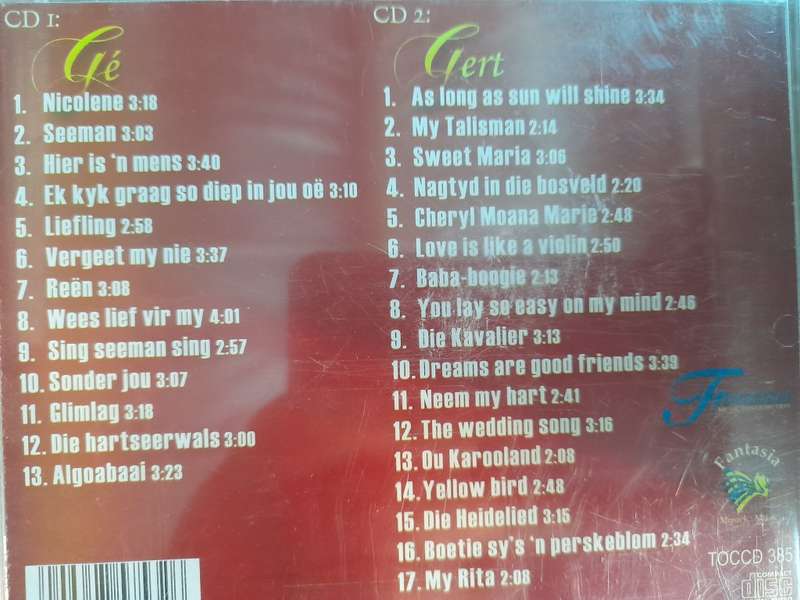 Manuel Escorcio sing Gert Potgieter/Ge Korsten (Dubbel CD)