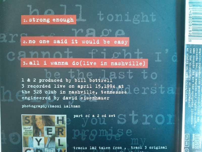 Sheryl Crow - Strong enough (Single)