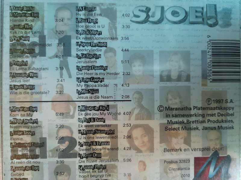 Sjoe - 30 Top Geestelike Treffers (Dubbel CD)