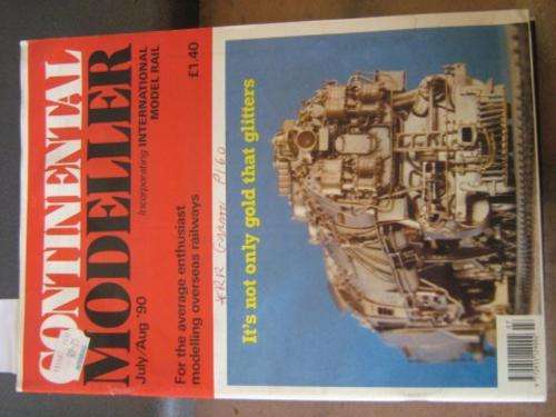 Auction:  Continental Modeller Magazine July / August 1990