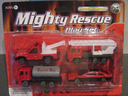 Auction: Lot 2 - Die Cast Mighty Rescue Play set