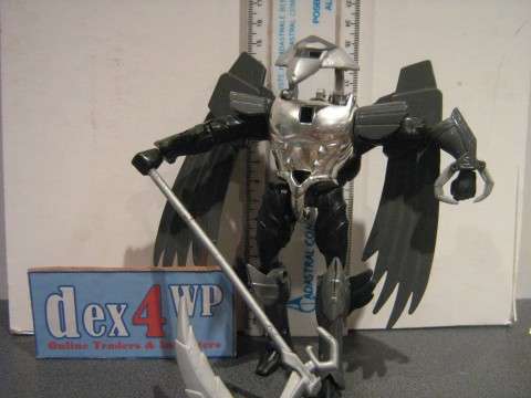Auction: Toy doll robot man black with wings