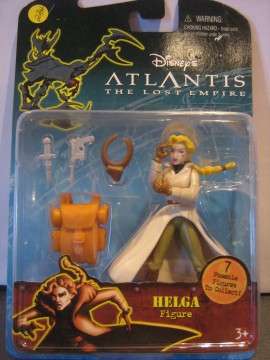 Auction: Action Figure-Disney-Atlantis The Lost Empire: Helga---------- (Reduced to clear)