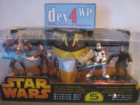 Auction: Action Figure-Star Wars : AttacktiX - Last Man Standing - 5 Figures starter Set