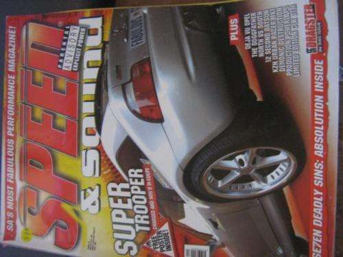 Auction: Magazine : Speed and sound