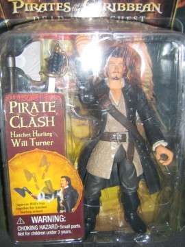 Auction: Action Figure : Pirates of the Caribbean - Dead Man's Chest: Hatchet Hurling Will Turner
