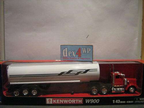 Auction:KENWORTH W900 Truck n Tanker 1:43 Scale Die Cast