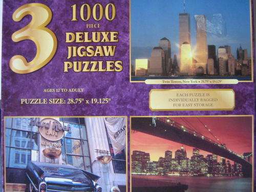Auction : Puzzle 3in1  1000pc each