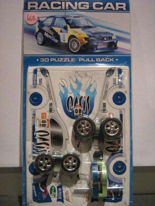 Auction: High Speed Racing Car - 3D Puzzle Pull Back