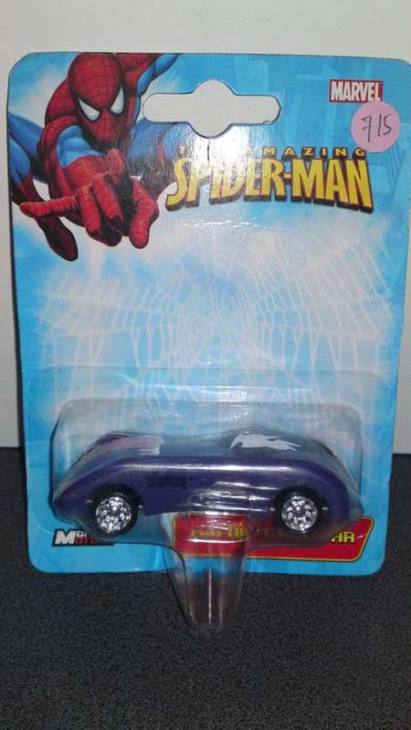 Auction: Die Cast : The Amazing Spider-Man Car - Scale 1/64