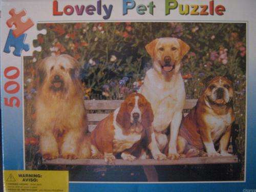 Auction: Puzzle - Lovely Pet Puzzle - 500pc (500mm x 360mm)