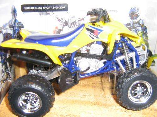 Suzuki Quad Sport Z400 2007 ATV (Scale 1:12) by NewRay