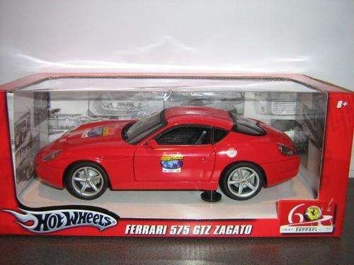 AUCTION : Ferrari 575 GTZ Zagato by Hotwheels - Scale 1/18