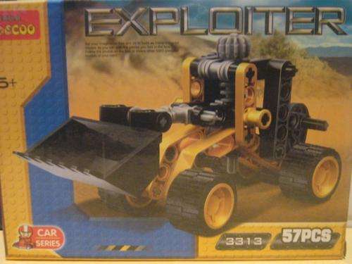 DIY Model Construction Vehicle - EXPLOITER 3313B  (57pcs) Ages 5+
