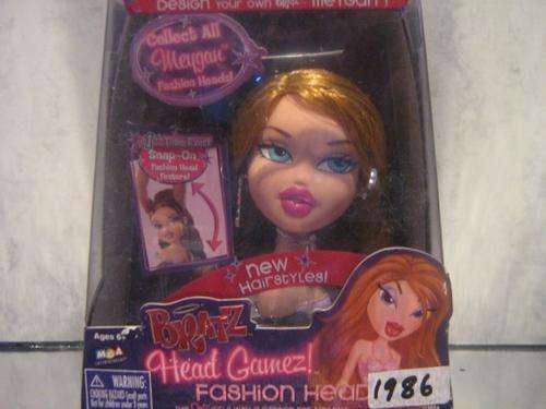 BRATZ Head Gamez - Fashion Head - Meygan