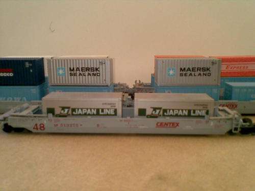HO CONTAINER WAGONS SET OF 5