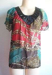 Beautiful Chiffon Top Size 34/36