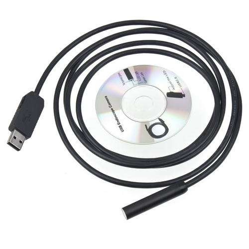 Waterproof. 2 Meter Mini USB Inspection Endoscope Video Camera and LED lights.