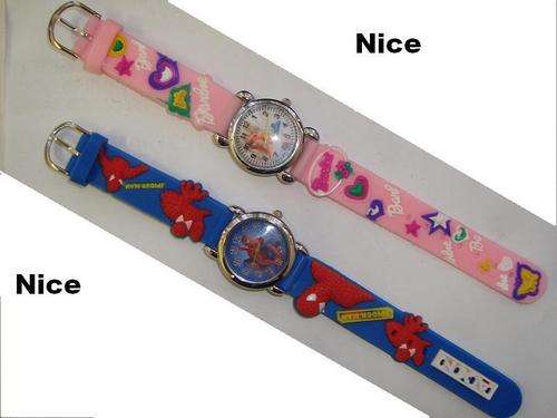 SPIDER MAN & BARBIE WATCHES