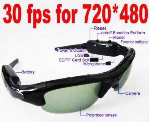 SPY SUNGLASSES WITH BUILT IN VIDEO CAMERA!! BRILLIANT AND STYLISH!!