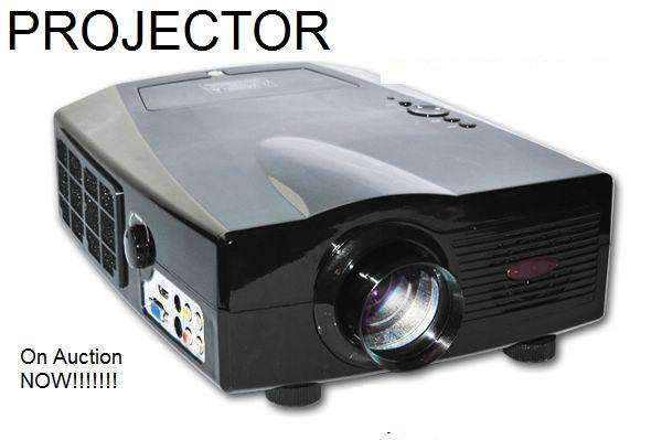 3.6 Meter Big screen movie + TV projector. 2000 Lumens. Built in TV. 1 x Extra lamp worth R800.