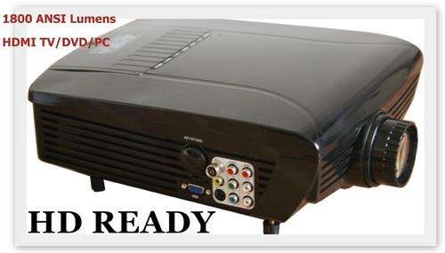 3.6 Meter Big screen movie + TV projector. 1800 Lumens. Built in TV. 1 x Extra lamp worth R800.