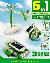 6 IN 1 SOLAR TOY KIT, LET YOUR KIDS BUILD THEIR OWN TOYS & LEARN AT THE SAME TIME!