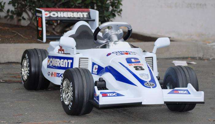 F1 Ride on cars for Chanelle.
