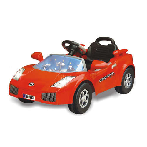 Battery Powered Red Ride on Kids 6V Rechargeable Car with Remote! Great Gift!!