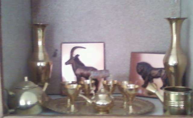 LOVELY COPPER ORNAMENTS 14 PC
