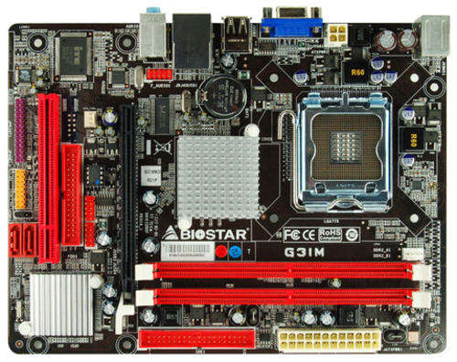 Intel Dual Core E5700 + Biostar G31D-M7 + 2 GB DDR2 RAM+ 320GB HDD