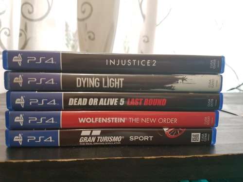 Excellent 5 Game PS4 Bundle