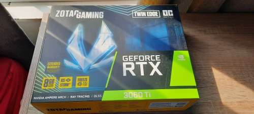 Zotac RTX 3060TI LHR 8GB GDDR6 Graphics Card + 1 Year Warranty