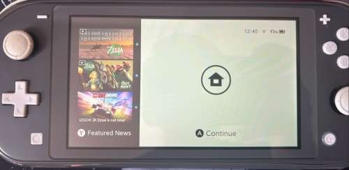 Nintendo Switch Lite (Grey) + 128GB Memory Card