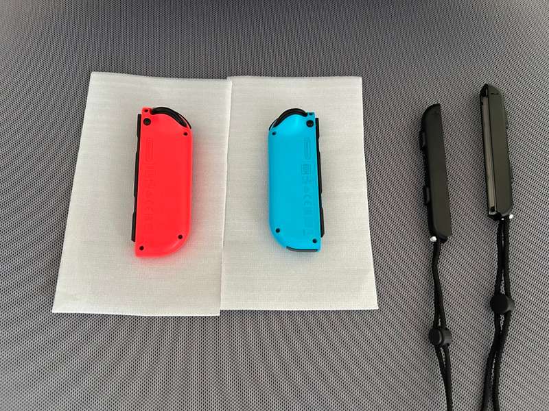 Original Nintendo Switch Joycon Controllers Neon Red/Blue Set