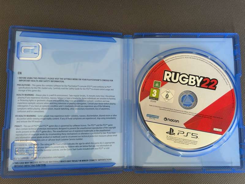 Rugby 22 PS5 Game