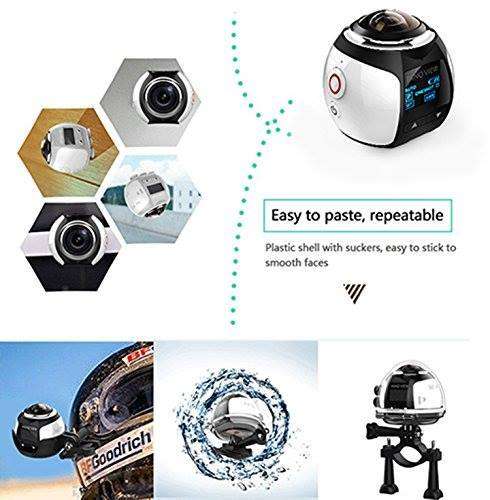 V1 360 Panoramic Action Camera