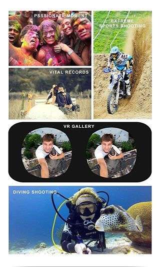 V1 360 Panoramic Action Camera